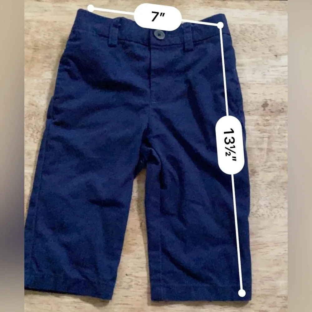 Ralph Lauren Infant Sz 6 mo Navy Polo Chino‎ Pants